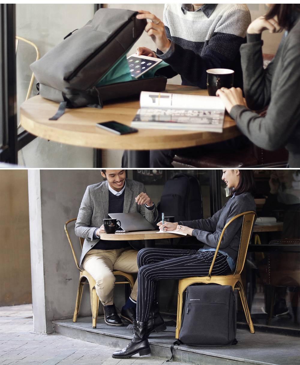 Original Xiaomi 14 inch Urban Style Polyester Backpack Leisure Sports Bag