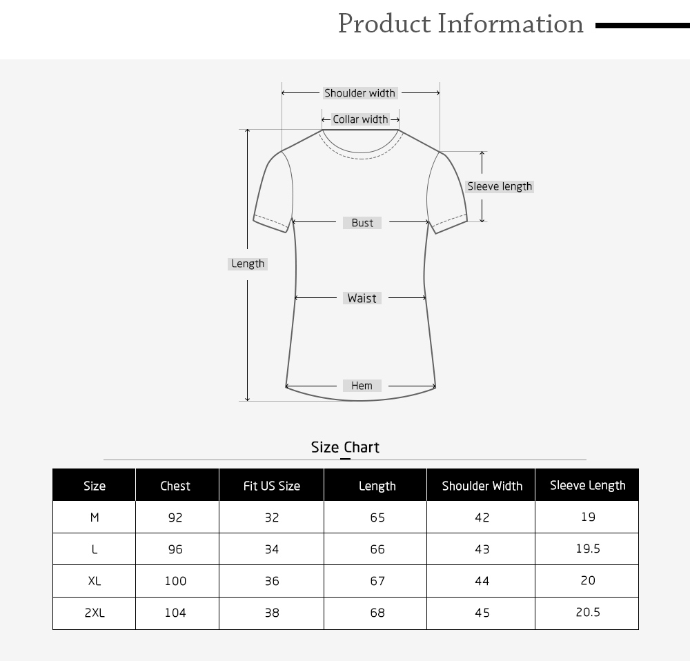 Turndown Collar Panel Design T-Shirt