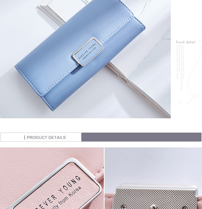 Fashion Women Wallet Clutch Purse Female Long Leather Ladies Holder Money Bag