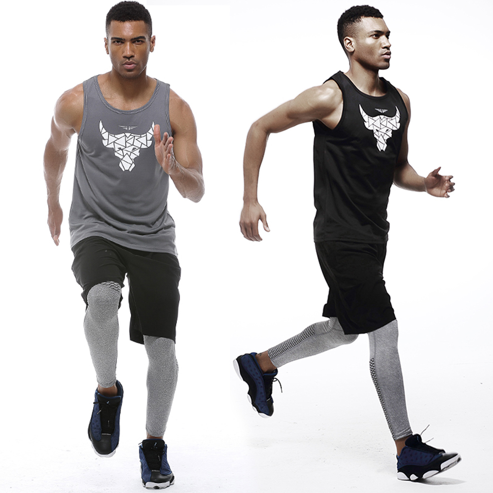 Quick-drying Sports Vest Loose Bullfight Fitness Clothing Sleeveless Training Tank Tops