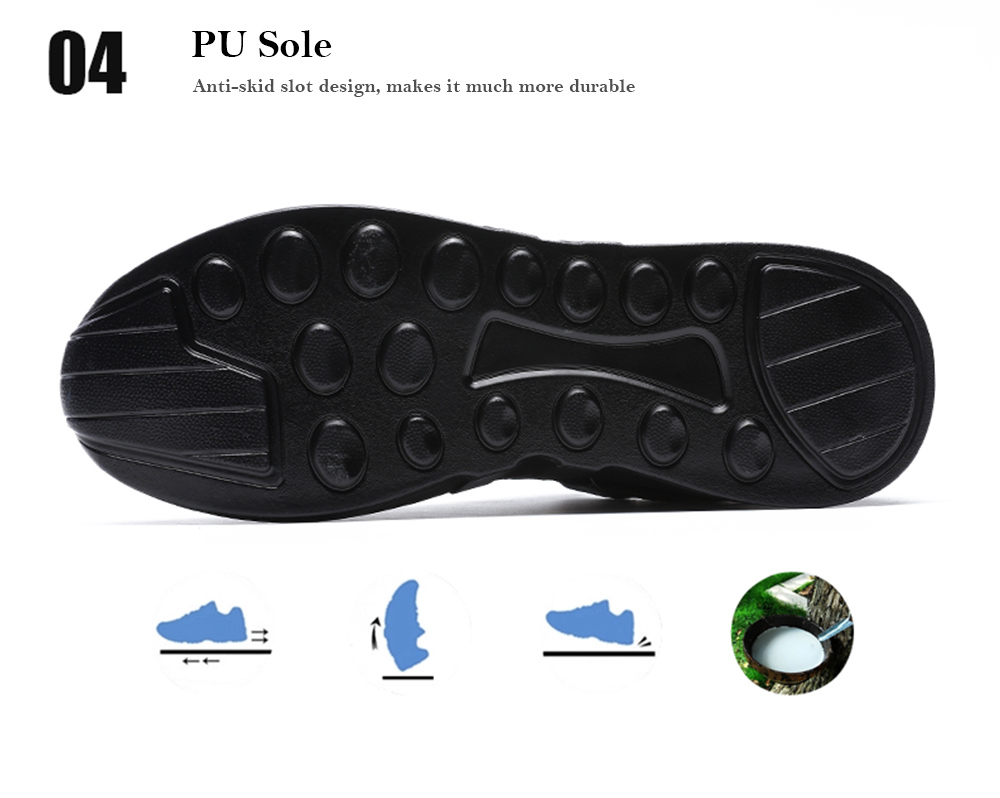 Breathable Mesh Sneakers Teenager Running Shoes for Men