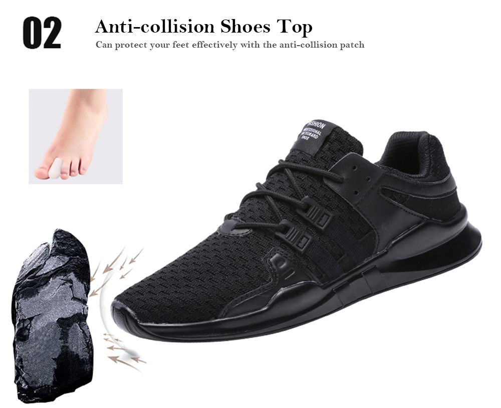 Breathable Mesh Sneakers Teenager Running Shoes for Men