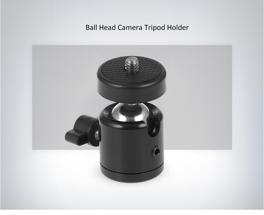 Mini Ball Head 360 Swivel Stand Holder for DSLR DV Camera Tripod