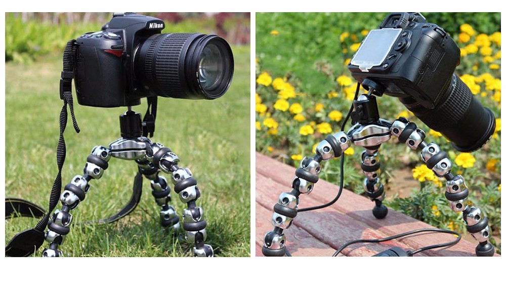 Mini Ball Head 360 Swivel Stand Holder for DSLR DV Camera Tripod