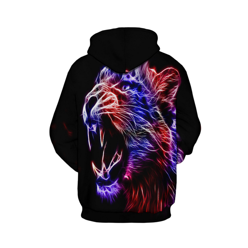 Loose 3D Printed Tiger Hoodie