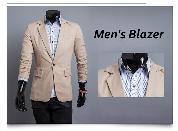 Slim Fit Basic Blazer