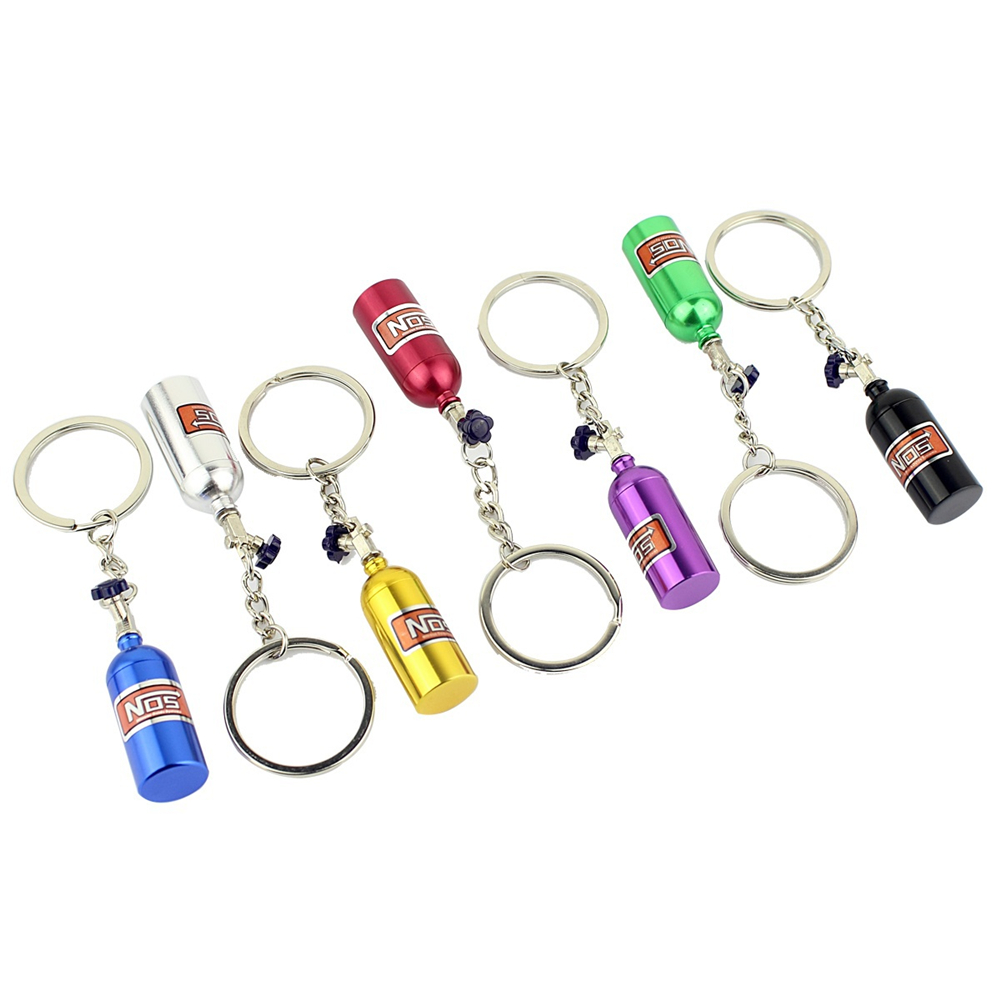 Mini Nitrous Oxide Bottle Turbo Keychain