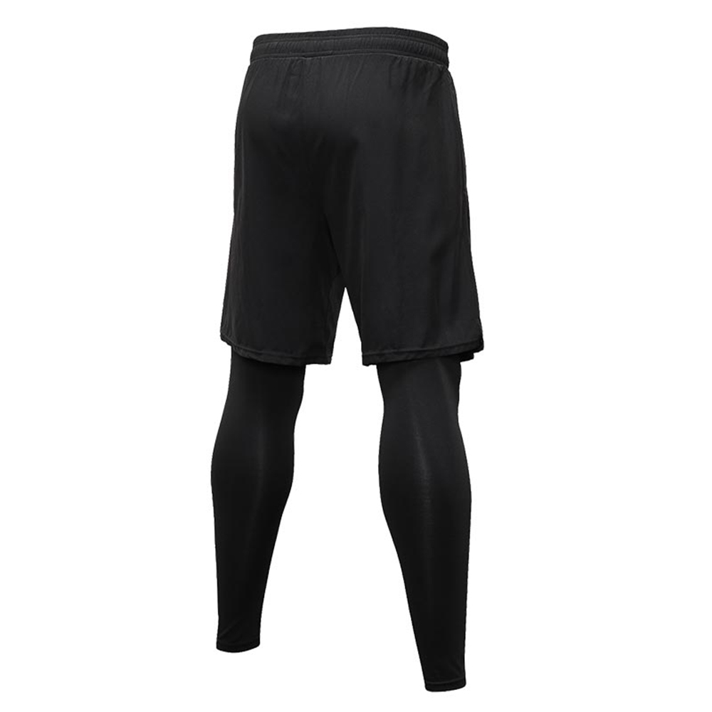 GYM Compression Fitness Tights Sweat Pants For Men Sport Running Leggings