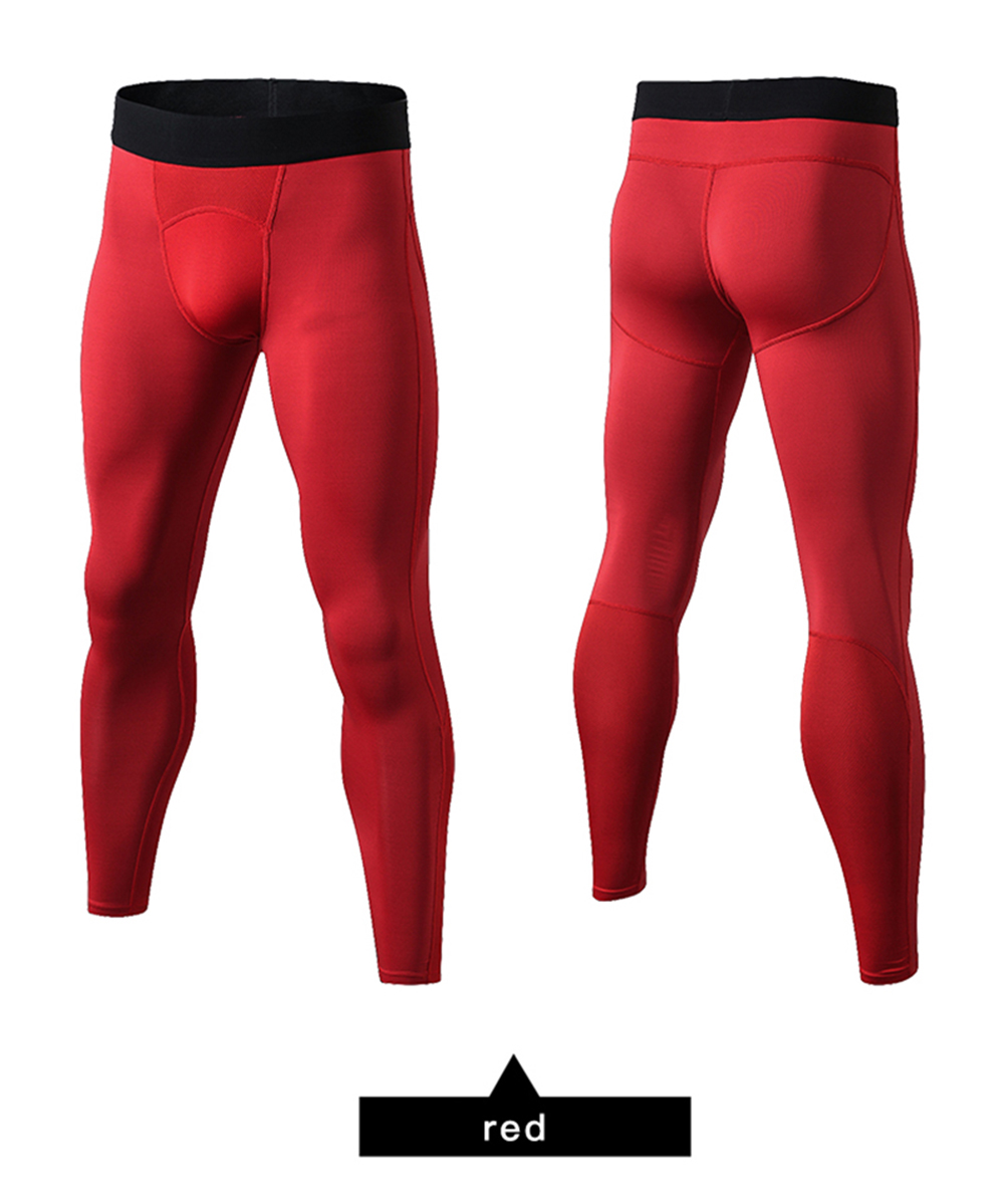 Fitness Men Sport Tights Running Pants Compression Bodybuilding Trousers