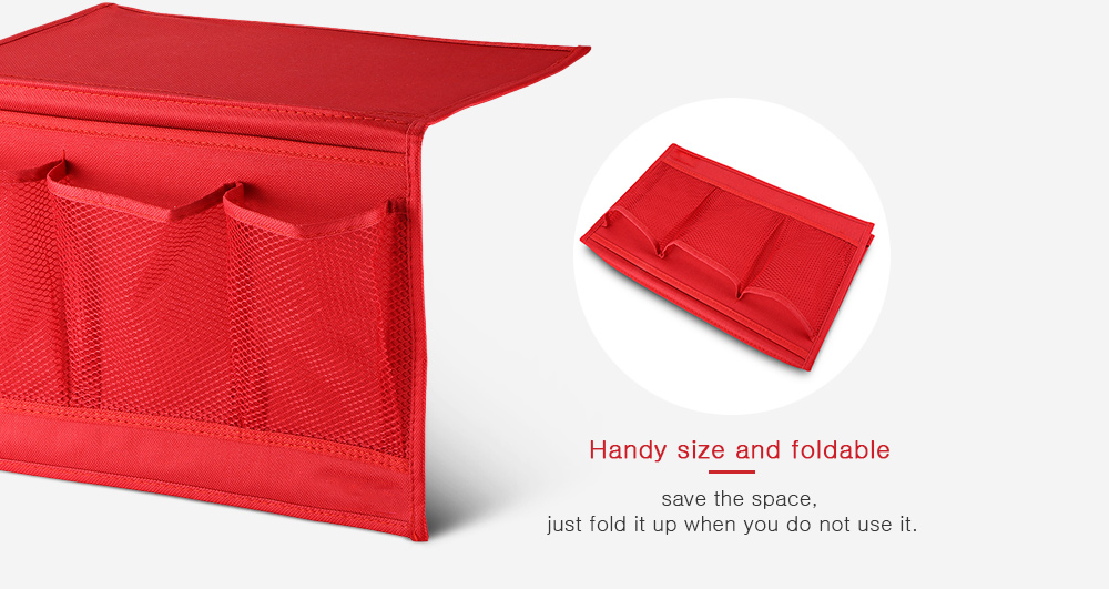 Multifunctional Hanging Storage Bag for Bedside Sofa Desk Dormitory