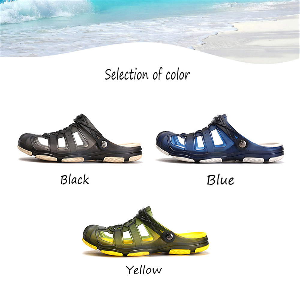 ZEACAVA Men Fashion Honeycomb Environmental Beach Breathable Slippers