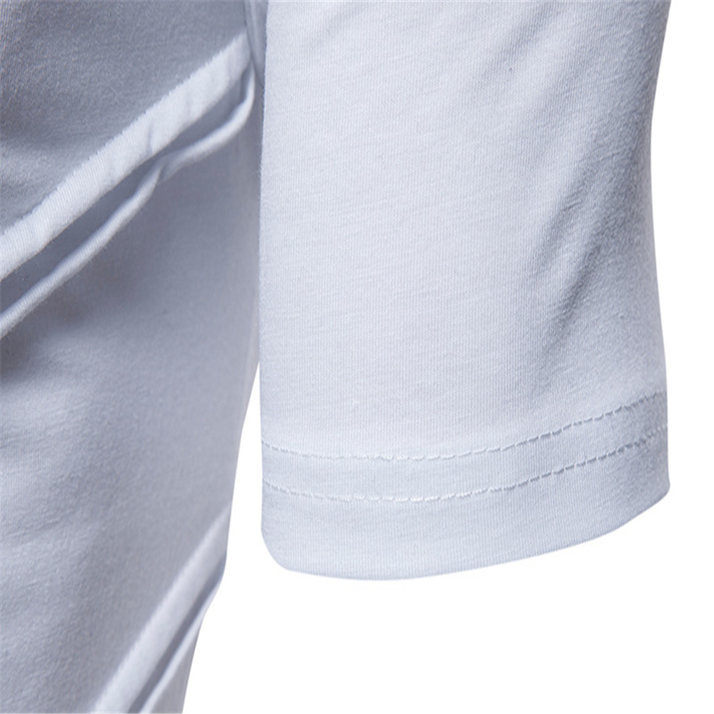 New Men's Pleated Short-Sleeved T-Shirt