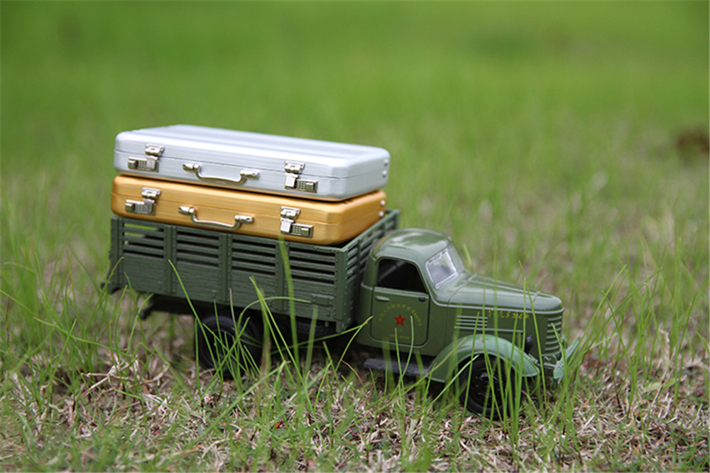 Mini Aluminum Safe Suitcase Briefcase Business Credit Bank Card Holder Box Case Mini Aluminum Safe Suitcase Briefcase Business Credit Bank Card Holder Box Case