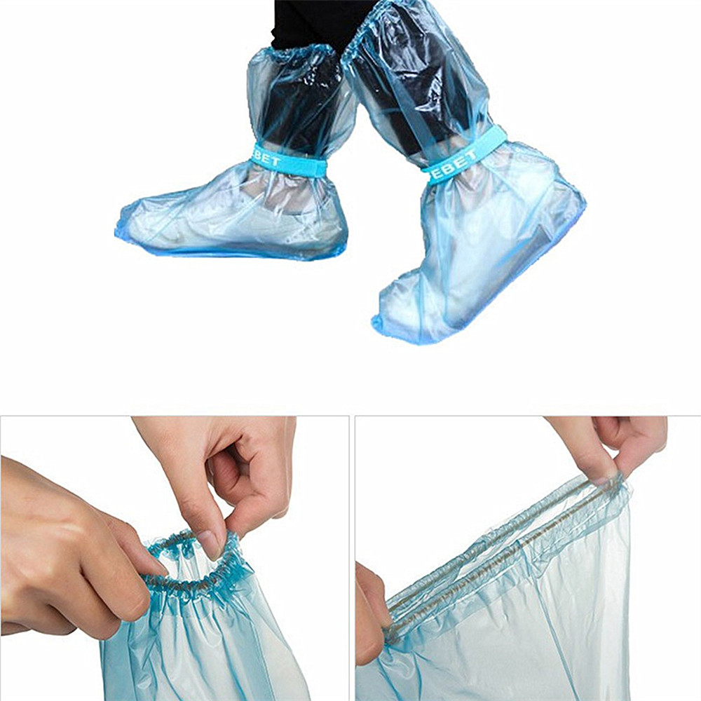 Waterproof Reusable Rain Shoe Boots Cover Overshoes