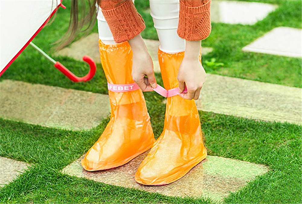 Waterproof Reusable Rain Shoe Boots Cover Overshoes