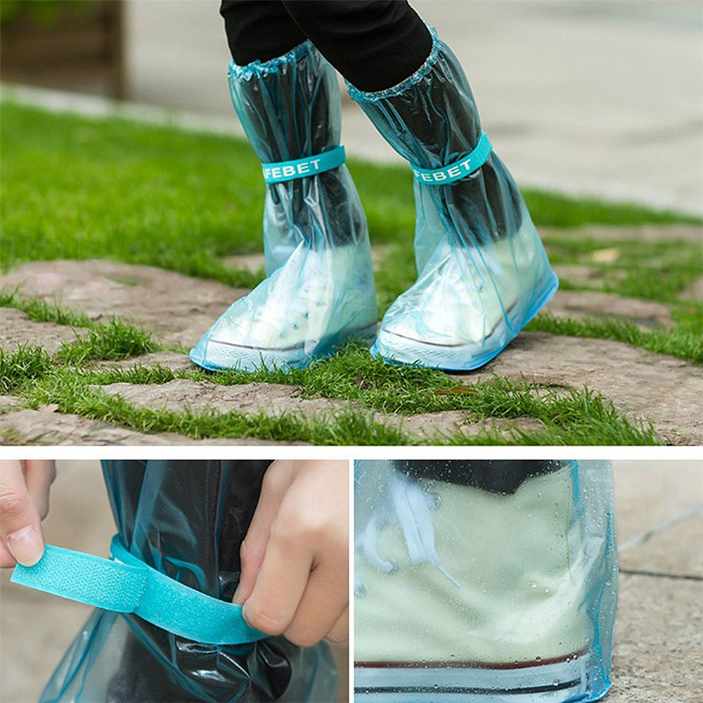 Waterproof Reusable Rain Shoe Boots Cover Overshoes