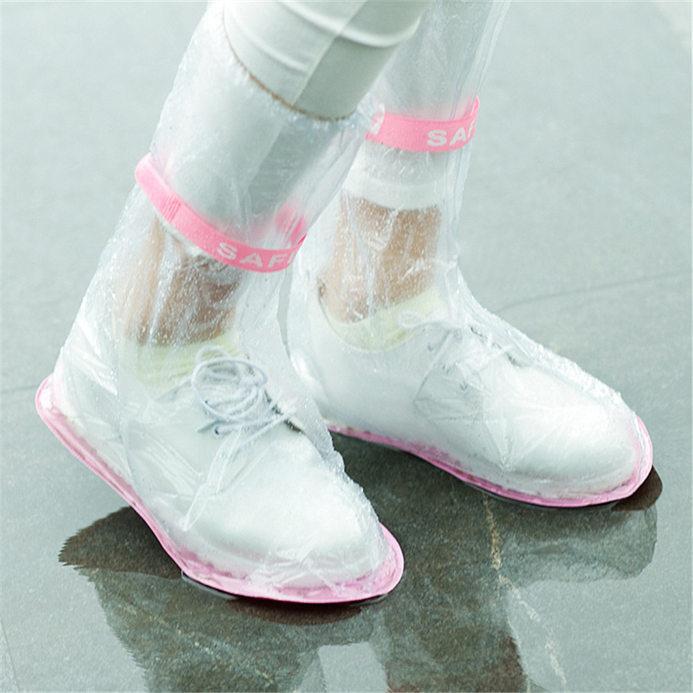 Waterproof Reusable Rain Shoe Boots Cover Overshoes