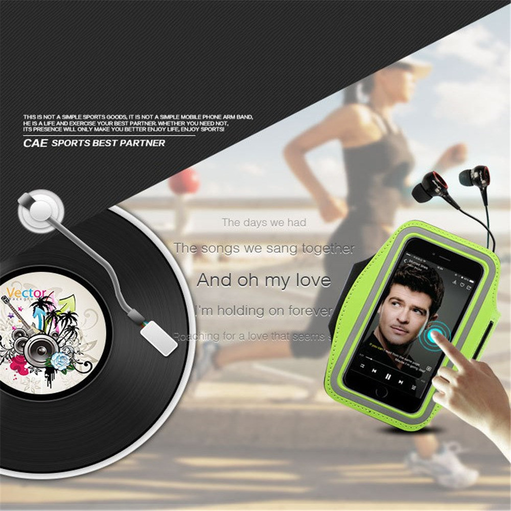 Waterproof Outdoor Running Touch Screen Mobile Phone Arm Bag