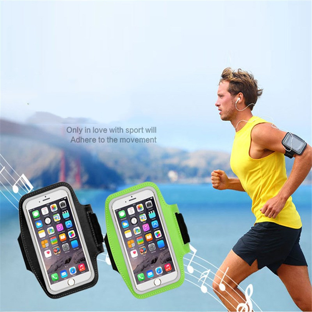 Waterproof Outdoor Running Touch Screen Mobile Phone Arm Bag