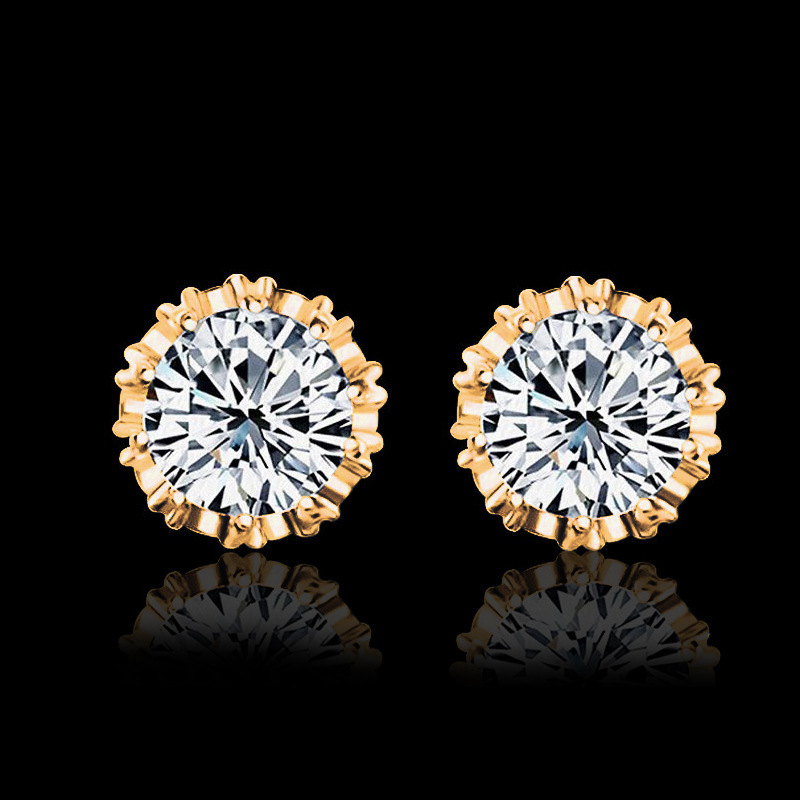 Women Stud Earrings Crystal Stud Earrings Women casual Party Earring Girls Gift Earrings