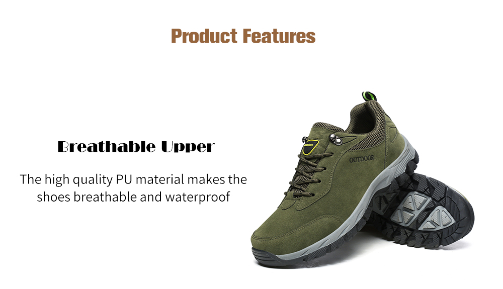 Outdoor Durable Classic Comfortable Anti-slip Hiking Shoes for Men ...
