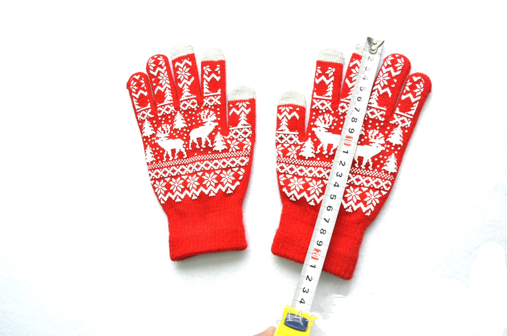 Winter Warm and Velvet Christmas Gloves