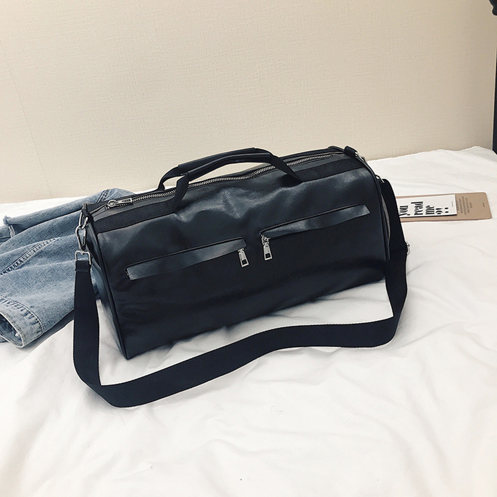 Large-Capacity Mobile Travel Clothes Bag Independent Shoe Gym Bag