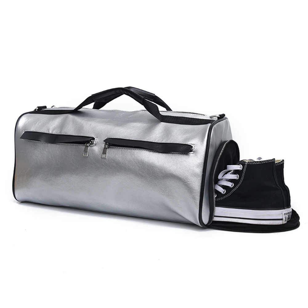 Large-Capacity Mobile Travel Clothes Bag Independent Shoe Gym Bag