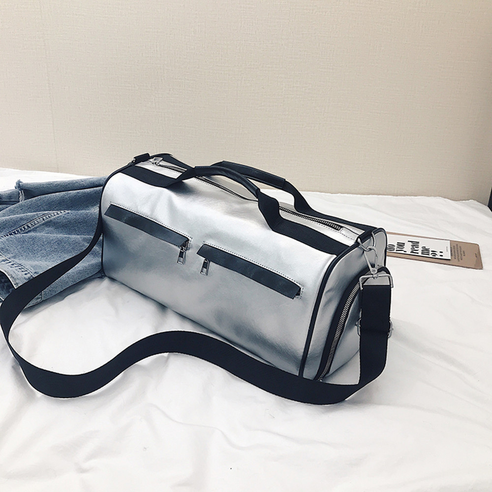 Large-Capacity Mobile Travel Clothes Bag Independent Shoe Gym Bag