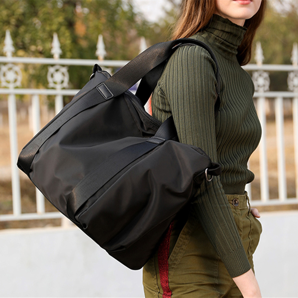 Simple Short-Distance Nylon Fabric Large-Capacity Fashion Travel Luggage