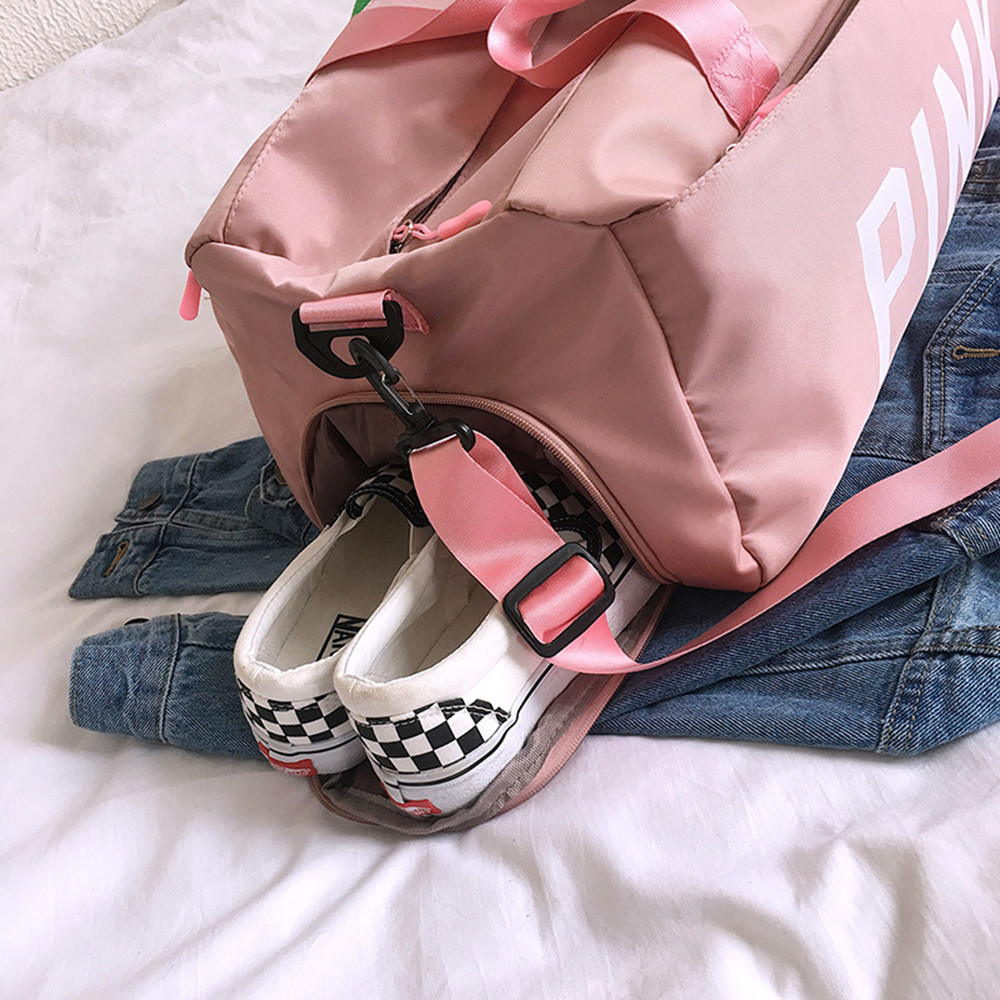 Short-Distance Travel Bag Light and Large Capacity Dry and Wet Separation Bag