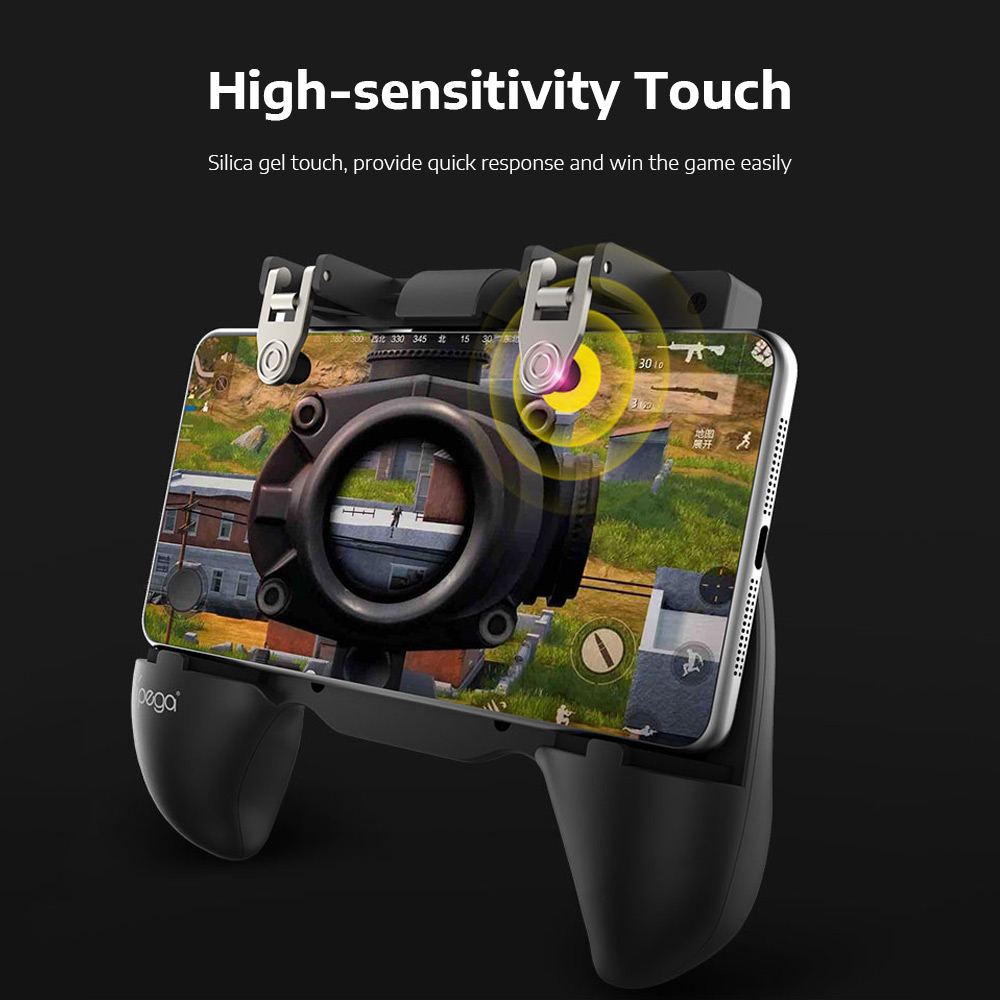 iPEGA PG - 9117 Mobile Game Controller Grip Extended Handle with Trigger Joystick for iOS / Android