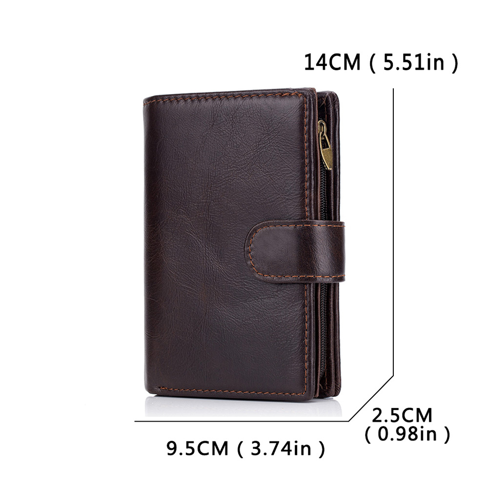 LAOSHIZI Cowhide Three-In-One Leisure Card Bag Wallet Passport Bag