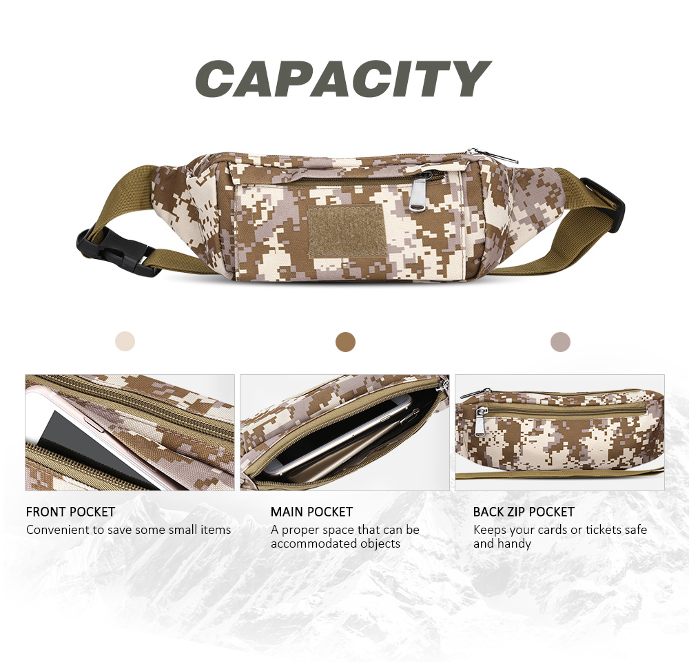 Outdoor Travel Sporting Belt Pack Waist Bag Pouch