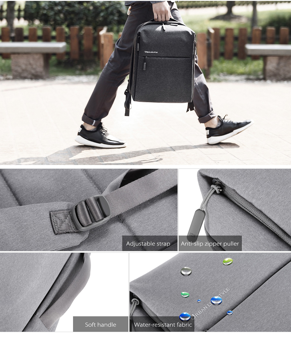 Original Xiaomi 14 inch Urban Style Polyester Backpack Leisure Sports Bag