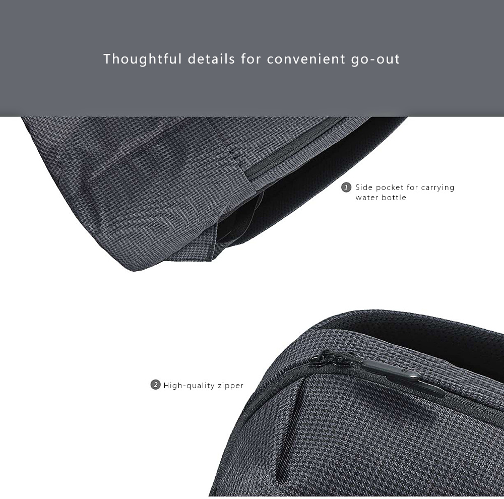 Xiaomi 20L Polyester College Leisure Backpack 15.6 inch Laptop Bag