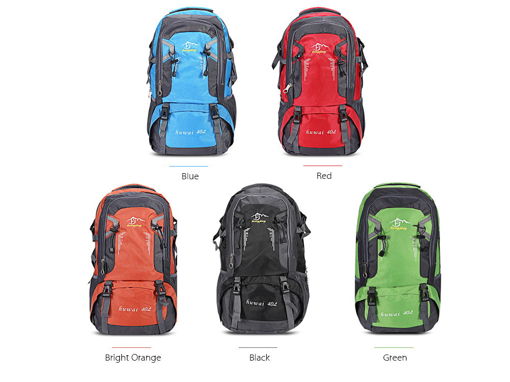 Guapabien Outdoor Hiking Climbing Mountaineering Camping Sports Backpack Travel Bag