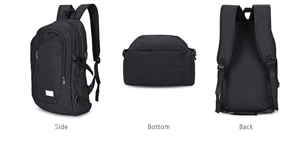 Guapabien External USB Charge Port Cable Laptop Bag Travel Backpack