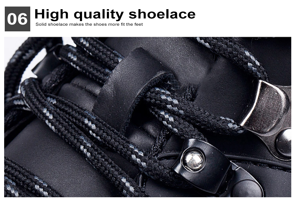 Outdoor Anti-slip Comfortable Casual Leather Shoes for Men