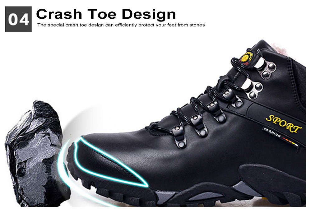 Outdoor Anti-slip Comfortable Casual Leather Shoes for Men