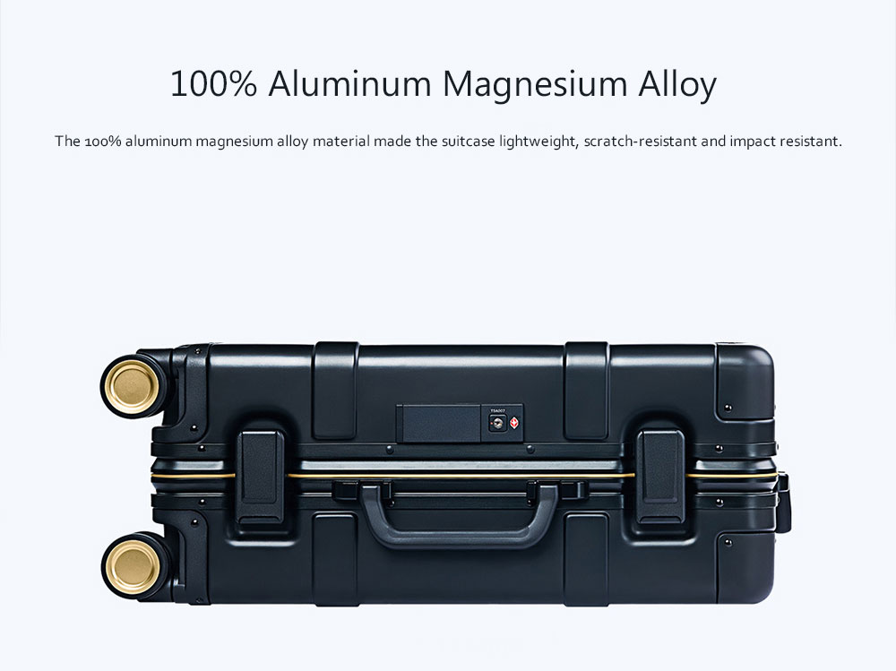 90FUN Metal 20 inch Travel Suitcase with Universal Wheel from Xiaomi Youpin