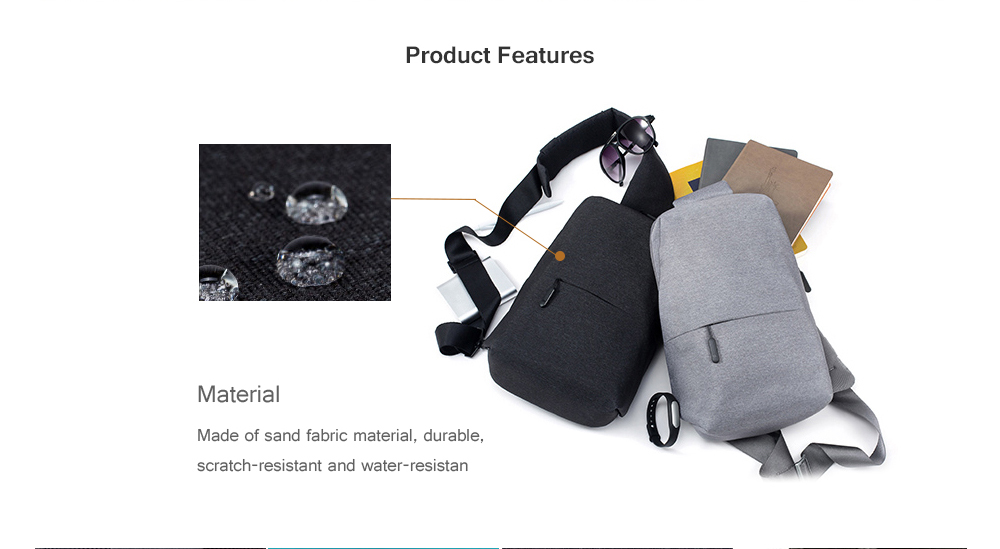 Xiaomi Multifunctional Waterproof Casual Chest Bag for Men