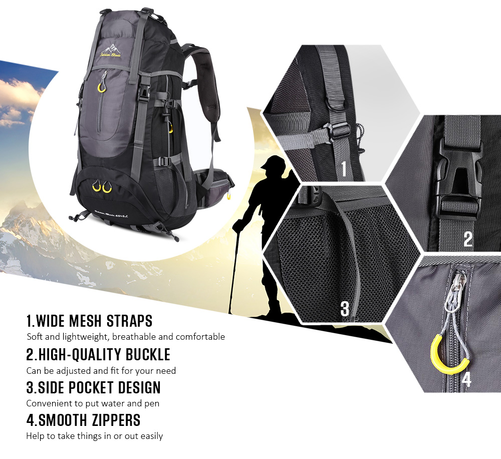 SOLDIERBLADE Large Capacity Outdoor Hiking Backpack