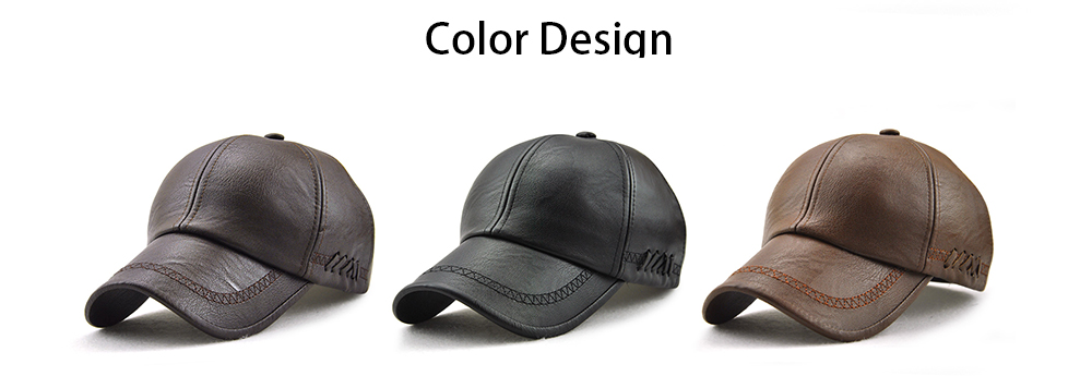 12965 New Outdoor Leisure Warm Middle-aged Cap for Men