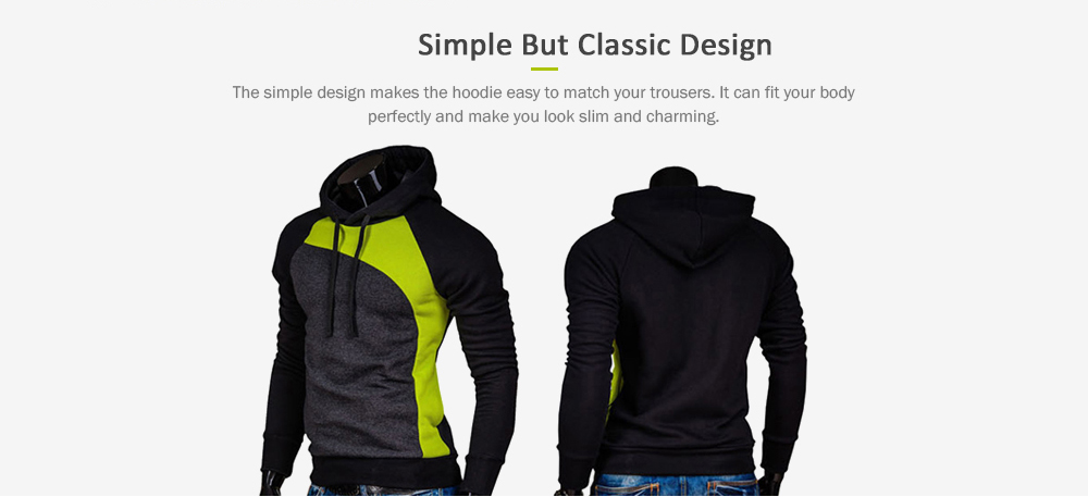 IZZUMI Paneled Raglan Sleeve Drawstring Hoodie