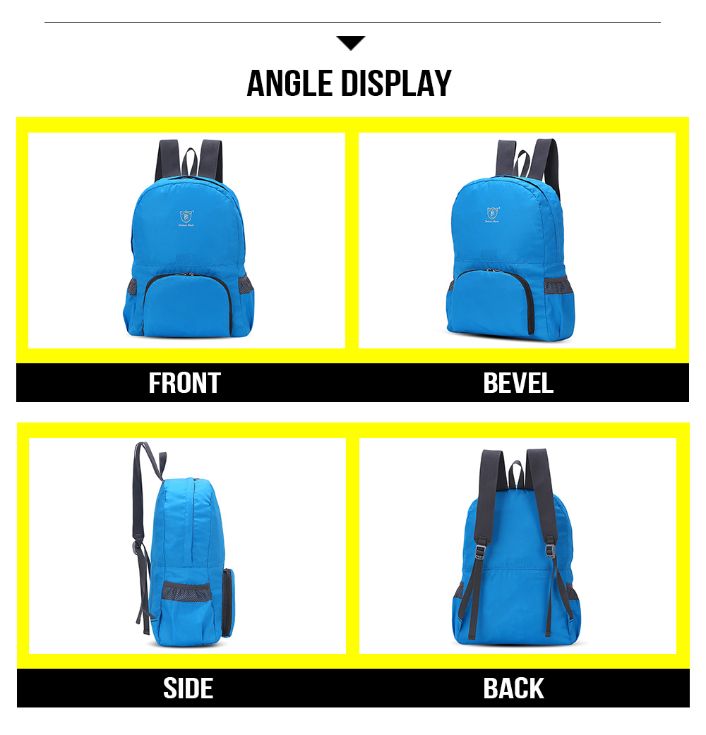 Lightweight Water-resistant Multi-functional Outdoor Backpack