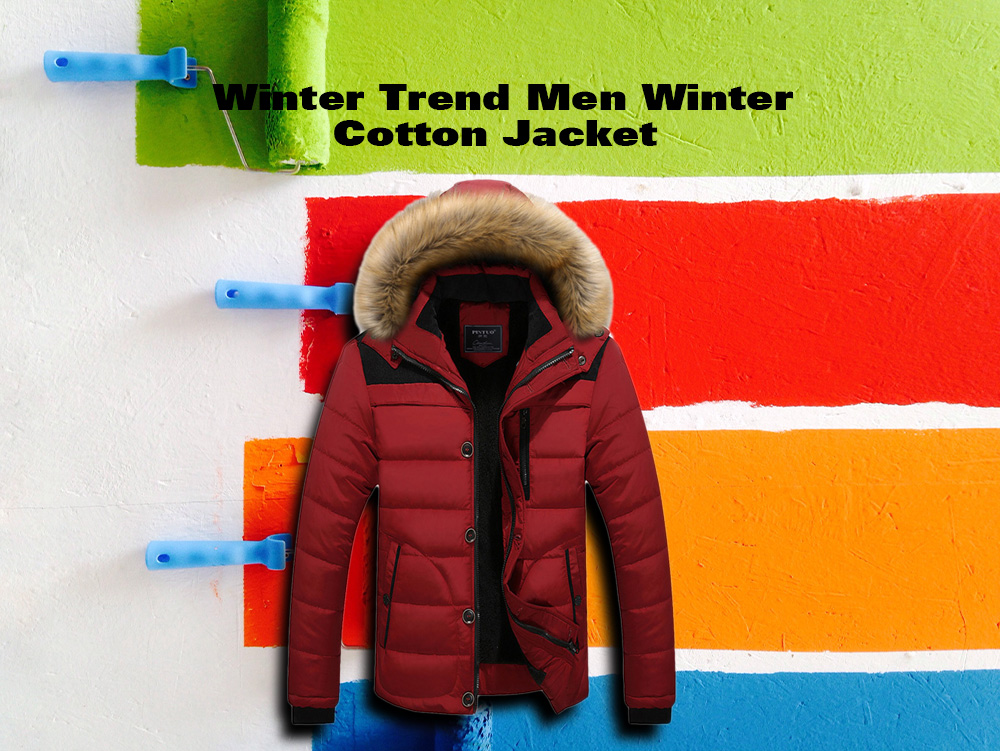 Winter Trend Men Cotton Jacket