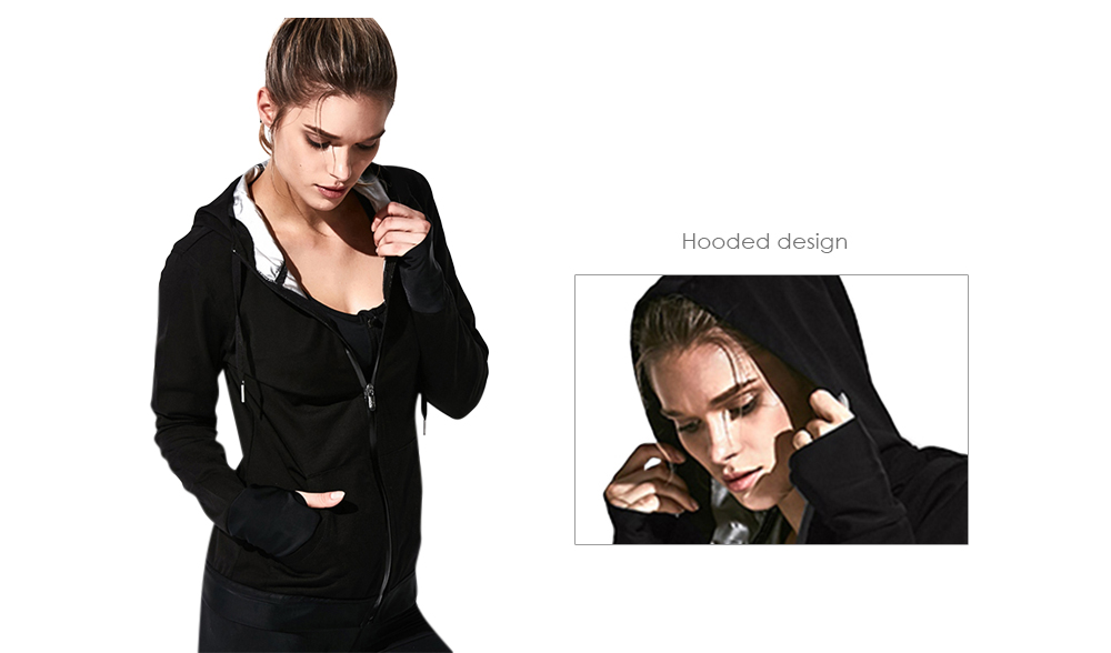 Sweat Jacket Women Weight Loss Slimming Shapewear Yoga Sports Top