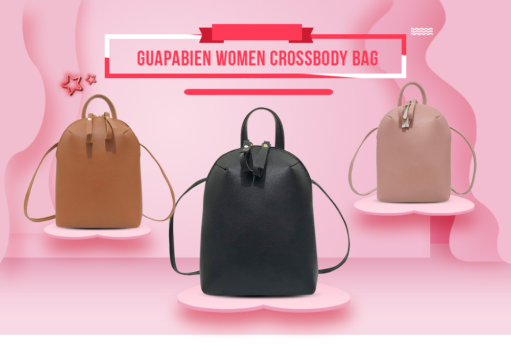 Guapabien Women Simple Portable Crossbody Bag