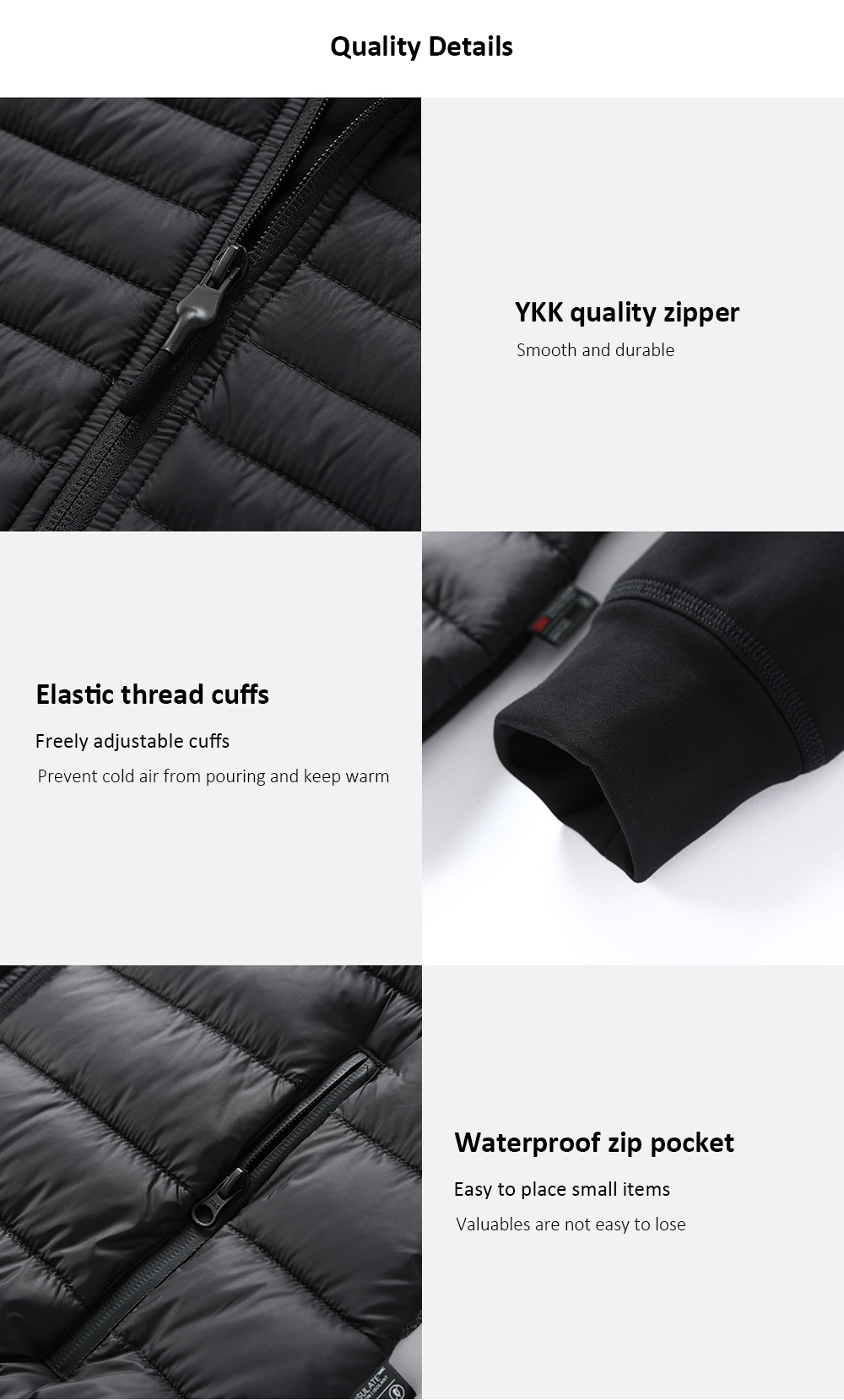 Men's Stitching Sports Cotton Suit from Xiaomi youpin